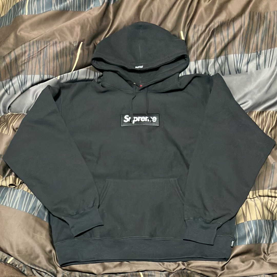 Supreme Box Logo Hooded Sweatshirt "Black" (24FW)