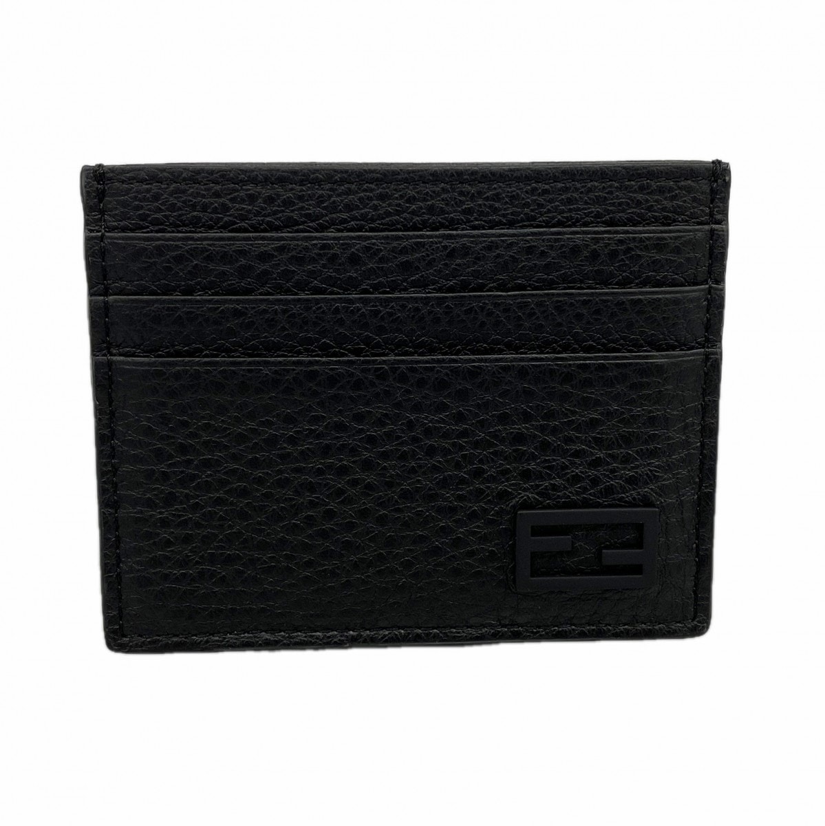 【6dd4800】フェンディ カードケース レザー ブラック【中古】メンズ レディース ユニセックス