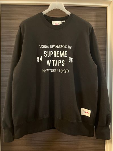 Supreme / WTAPS Crewneck "Black" 21274SPD-CSM03S