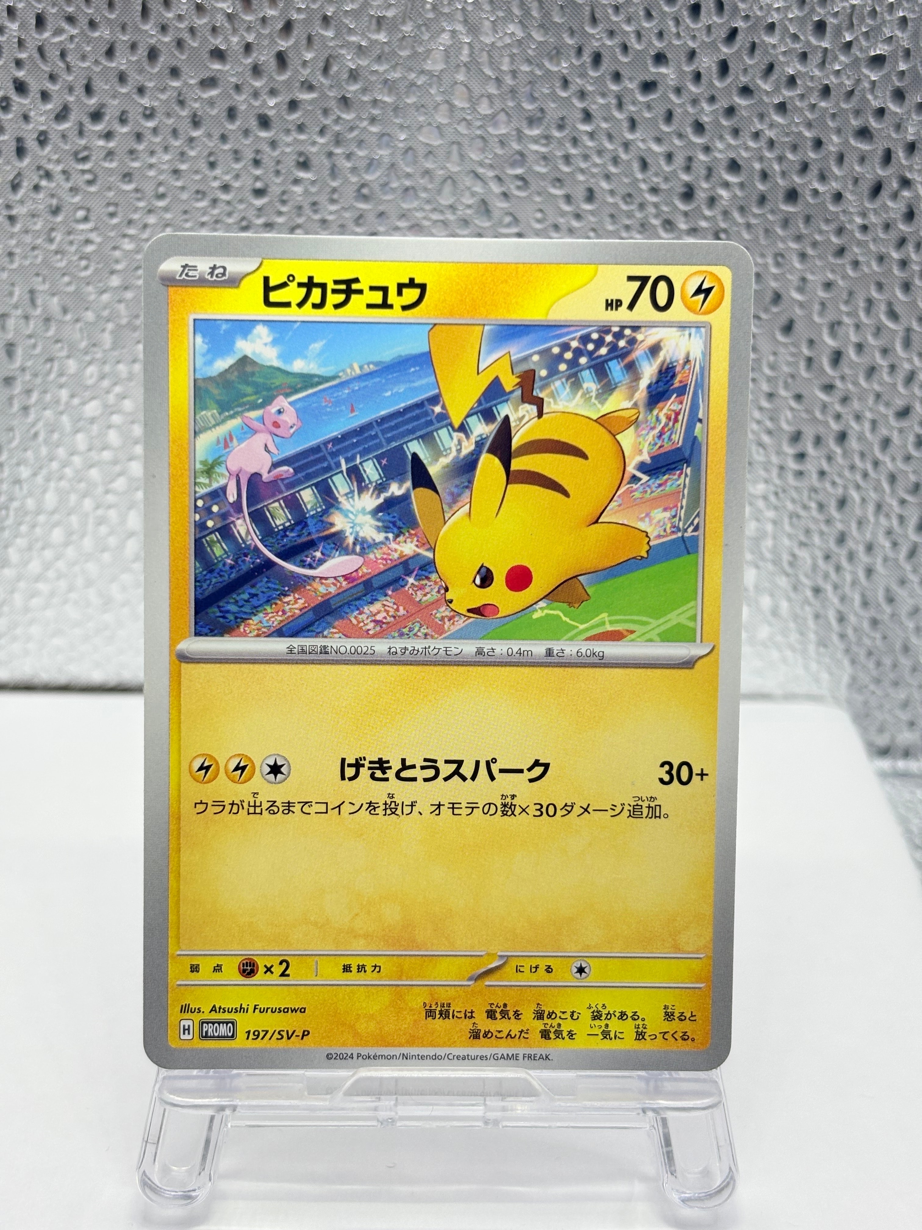 ピカチュウ P [SV-P 197](「WCS2024 開催記念」) v*n様 ピカチュウ SV-P 197 WCS2024 開催記念 プロモ PSA 【公式通販】