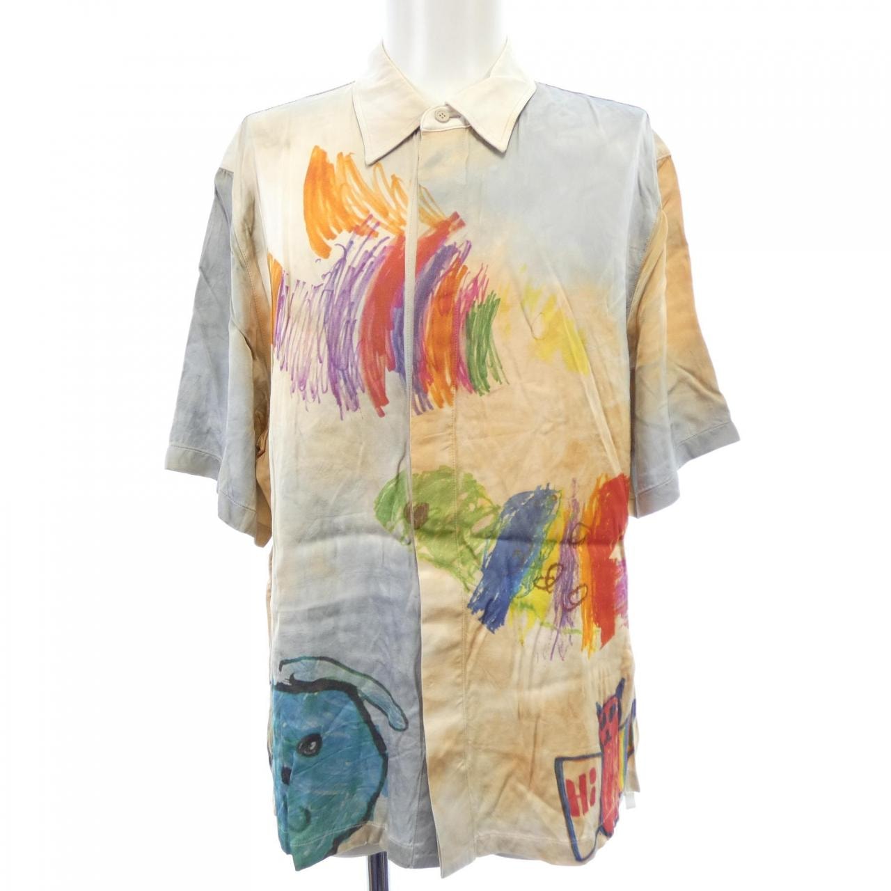 オフホワイト OFF-WHITE OMGG005S23FAB001 S/Sシャツ