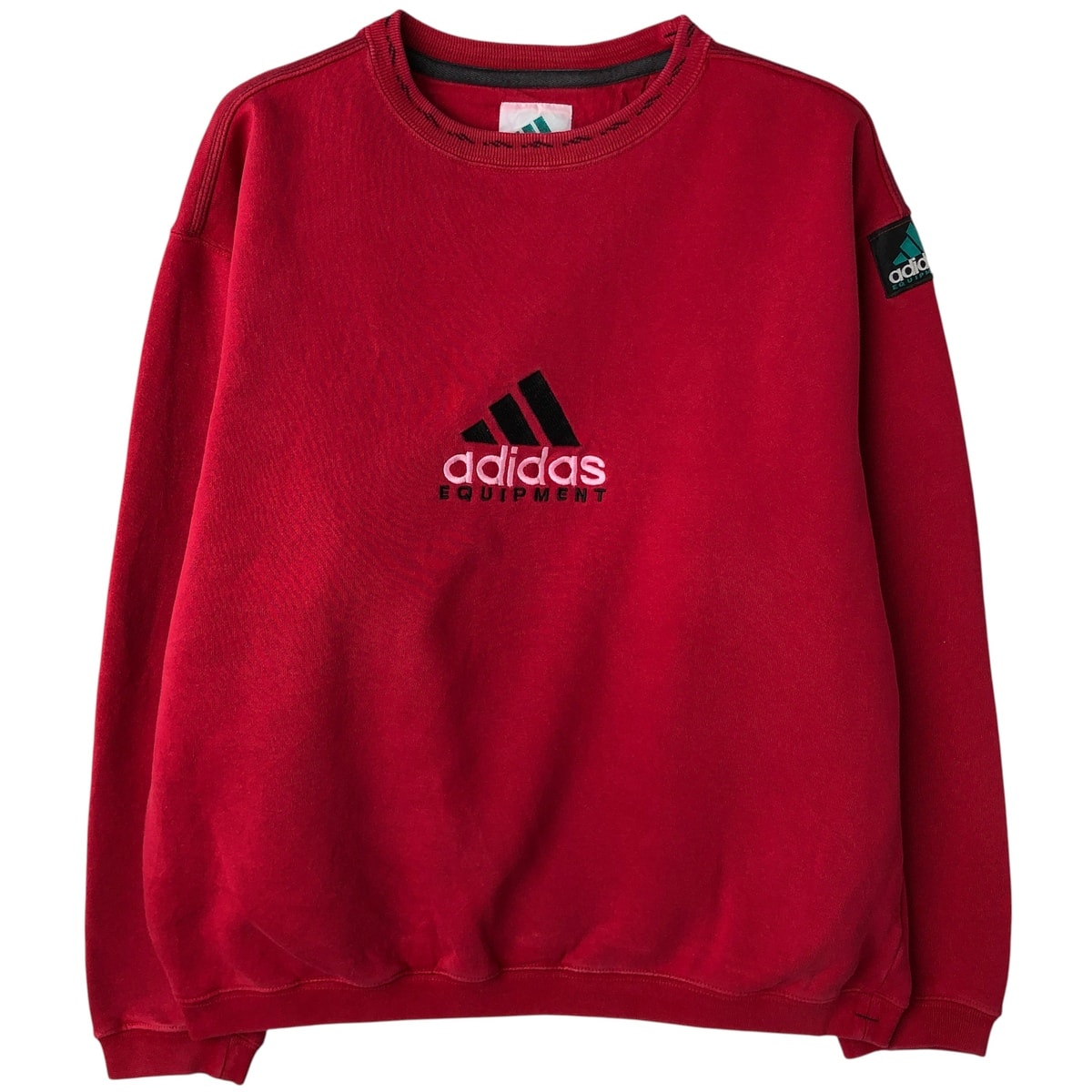 古着 90年代 アディダス adidas EQUIPMENT エキップメント ロゴスウェットシャツ トレーナー メンズM相当 ヴィンテージ/eaa609127
