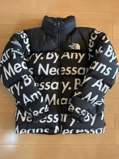 Supreme x The North Face By Any Means Nuptse Jacket "Black"