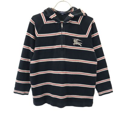 BURBERRY 長袖 ハーフジップ パーカー