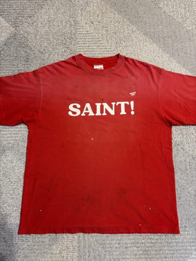 SAINT Mxxxxxx SS Tee_Saint "Red"
