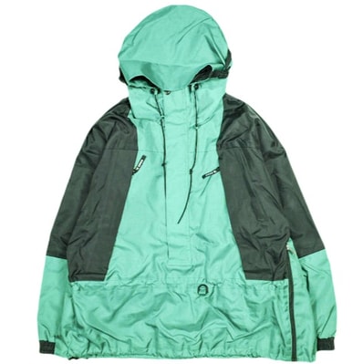 BOWWOW バウワウ 日本製 BIGGY MOUNTAIN PARKA ビッグ マウンテンパーカー BW1902-BMP L Green シェル アノラック アウター g25432