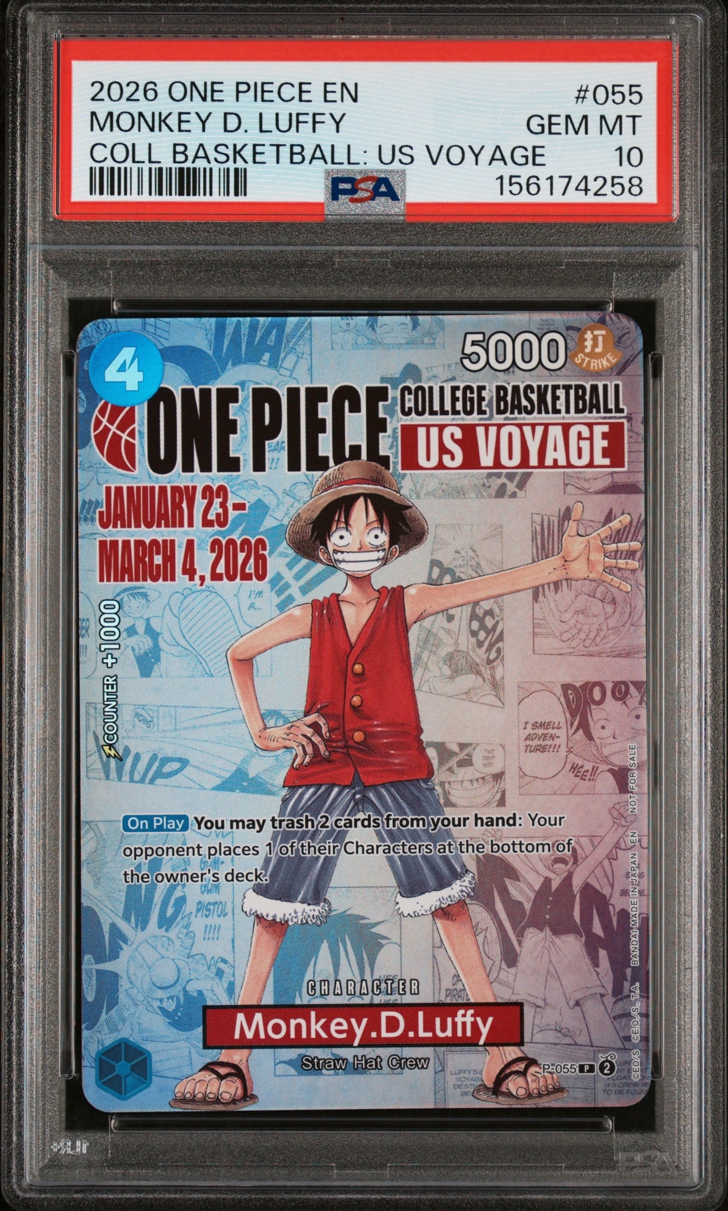 PSA10】ドン!!カード : ONE PIECE DAY'24 (プレミアムカード