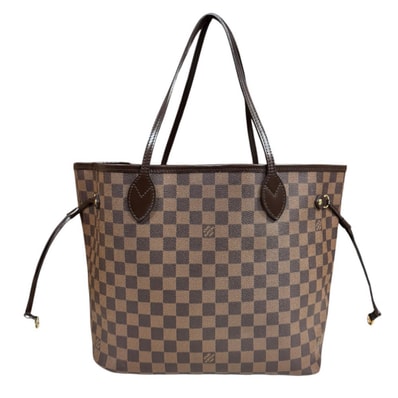 ルイヴィトン ネヴァーフルMM ダミエ トートバッグ ダミエキャンバス N51105 ブラウン レディース LOUIS VUITTON 中古