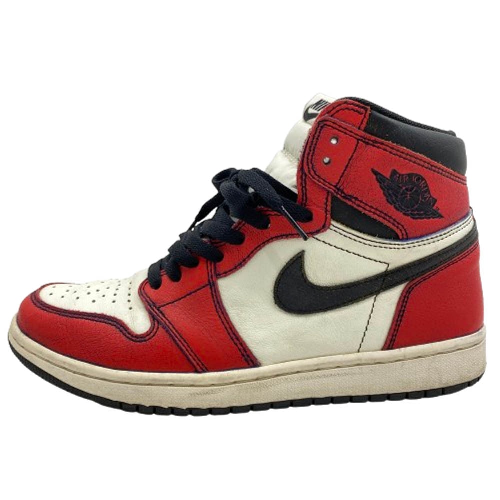 NIKE ナイキ スニーカー CD6578-507 SB × Air Jordan 1 Retro High La To Chicago AJ1 エアジョーダン シカゴ ハイカット スニーカー レッド系 26.5cm【中古】