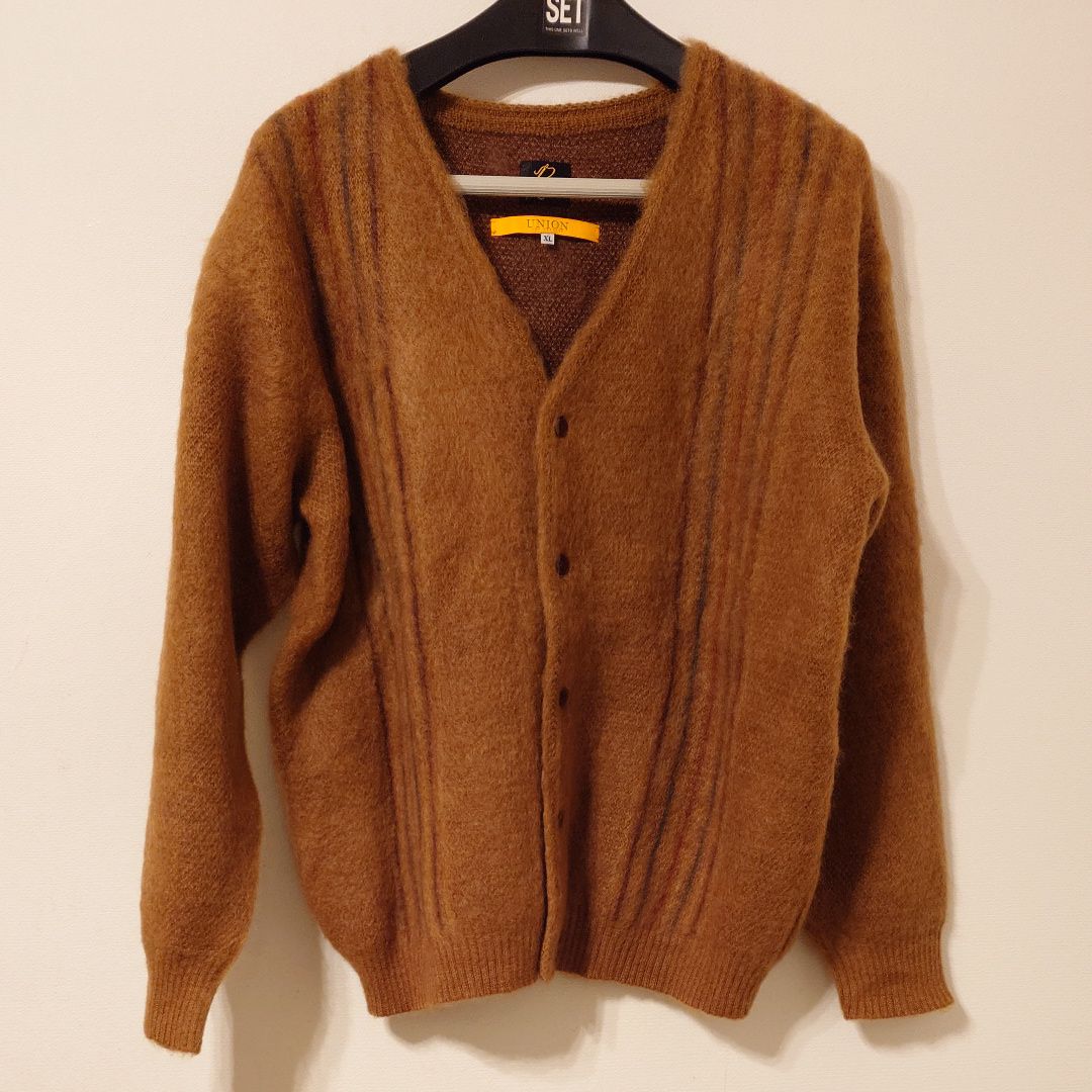 UNION x NEEDLES Mohair Cardigan Chimayo "Brown"
