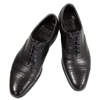 EDWARD GREEN エドワードグリーン カドガン レザー シューズ UK6E=24.5cm 54611