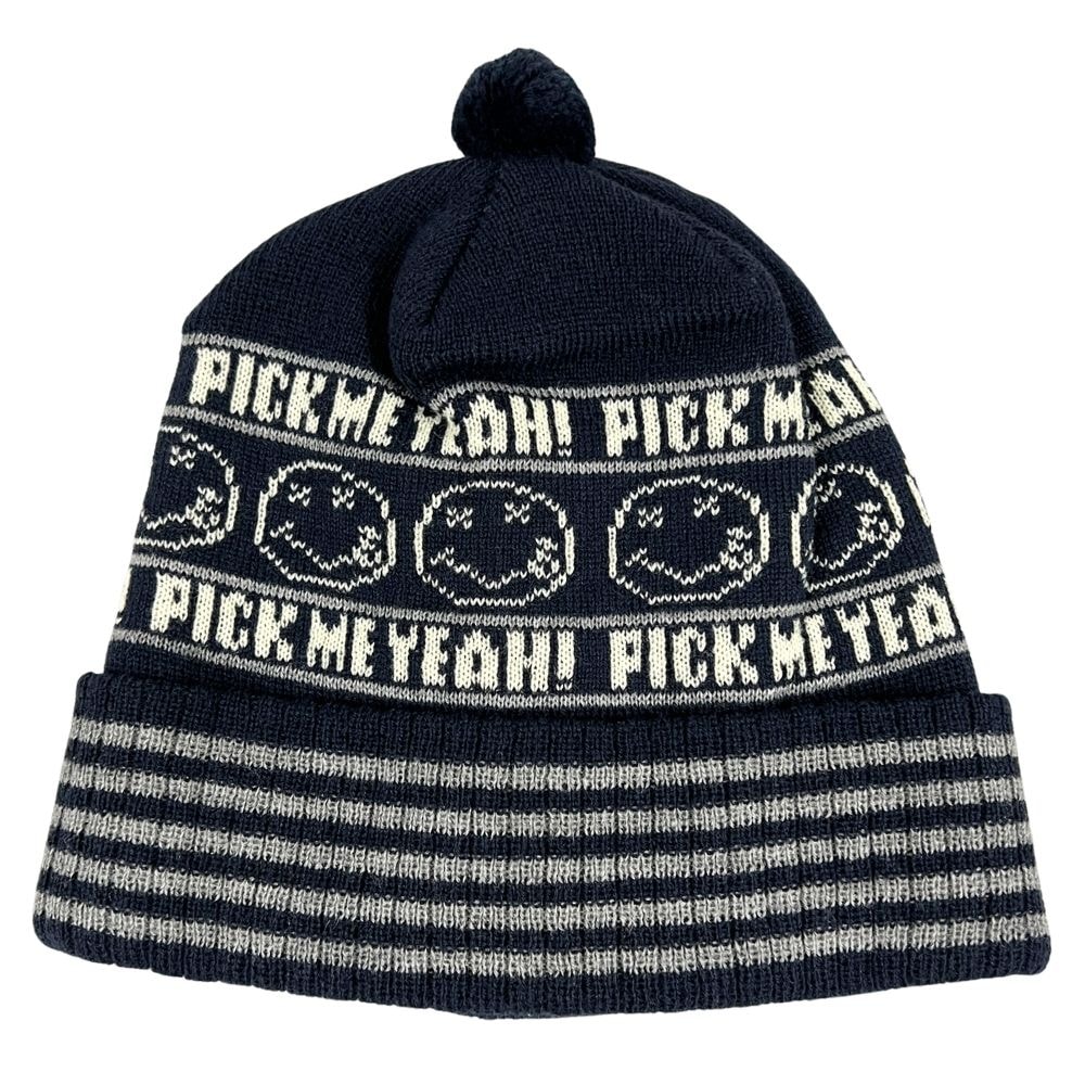 HYSTERIC GLAMOUR ヒステリックグラマー ニルヴァーナ カートコバーン スマイル ニットキャップ 56236