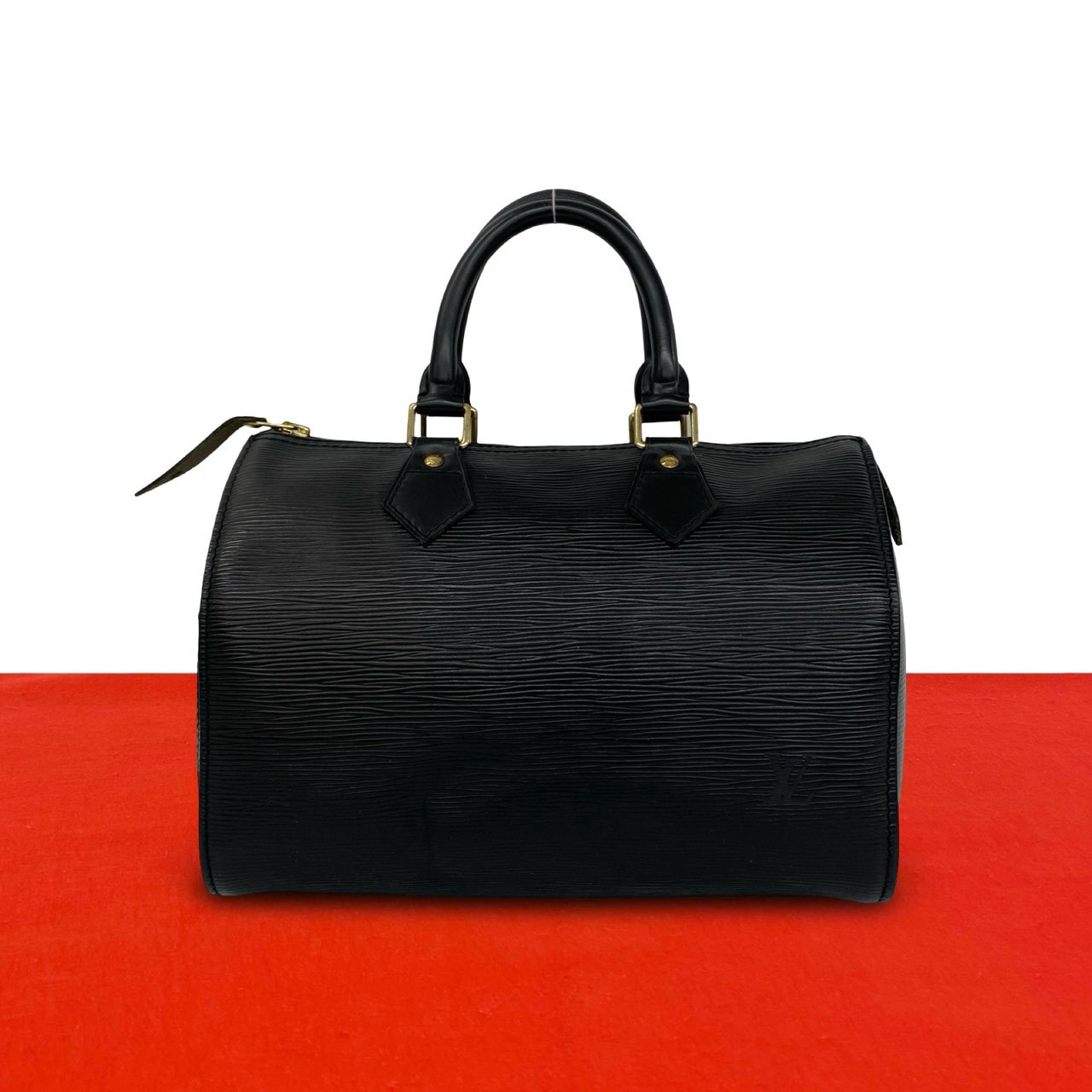 LOUIS VUITTON ルイヴィトン スピーディ 25 エピ レザー ハンドバッグ ノワール ブラック
23739