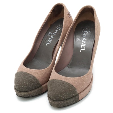 シャネル パンプス レディース