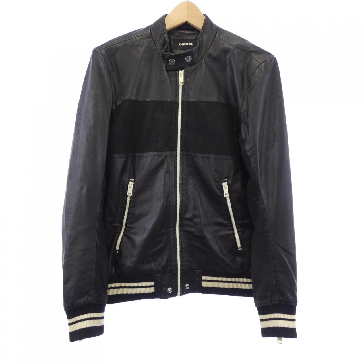 ディーゼル DIESEL レザーライダースジャケット