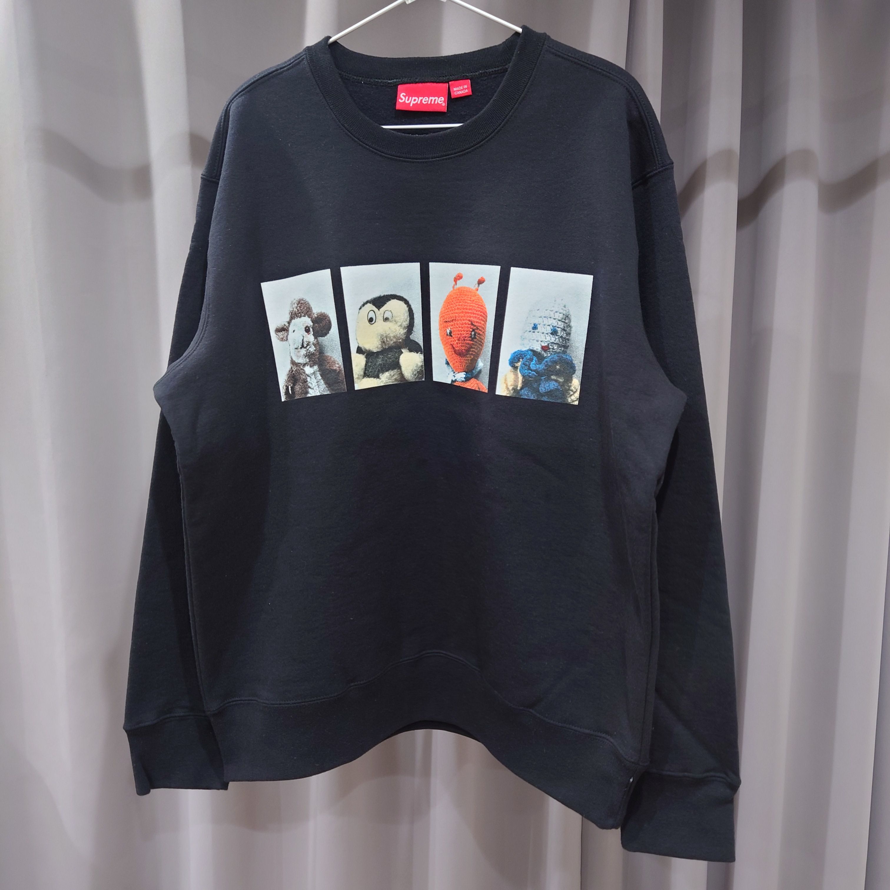 Supreme x Mike Kelley Ahh...Youth! Crewneck "Black"