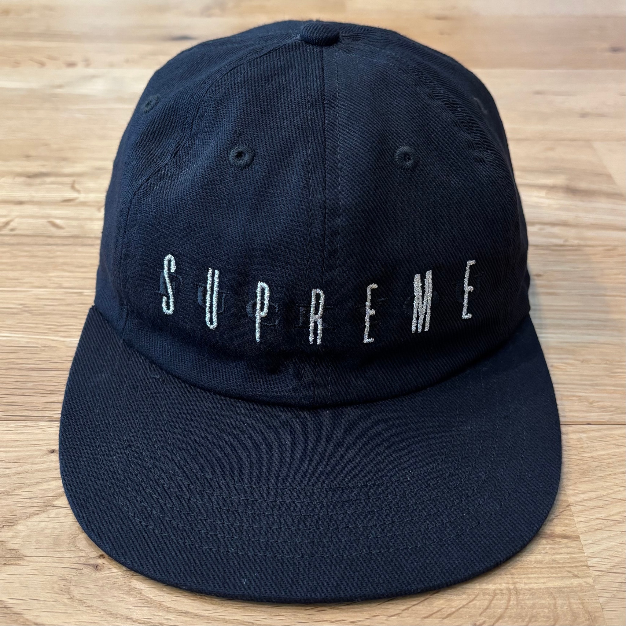 Supreme Fuck You 6-Panel ブラック 黒 キャップ ロゴ シュプリーム