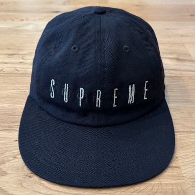 Supreme Fuck You 6-Panel ブラック 黒 キャップ ロゴ シュプリーム
