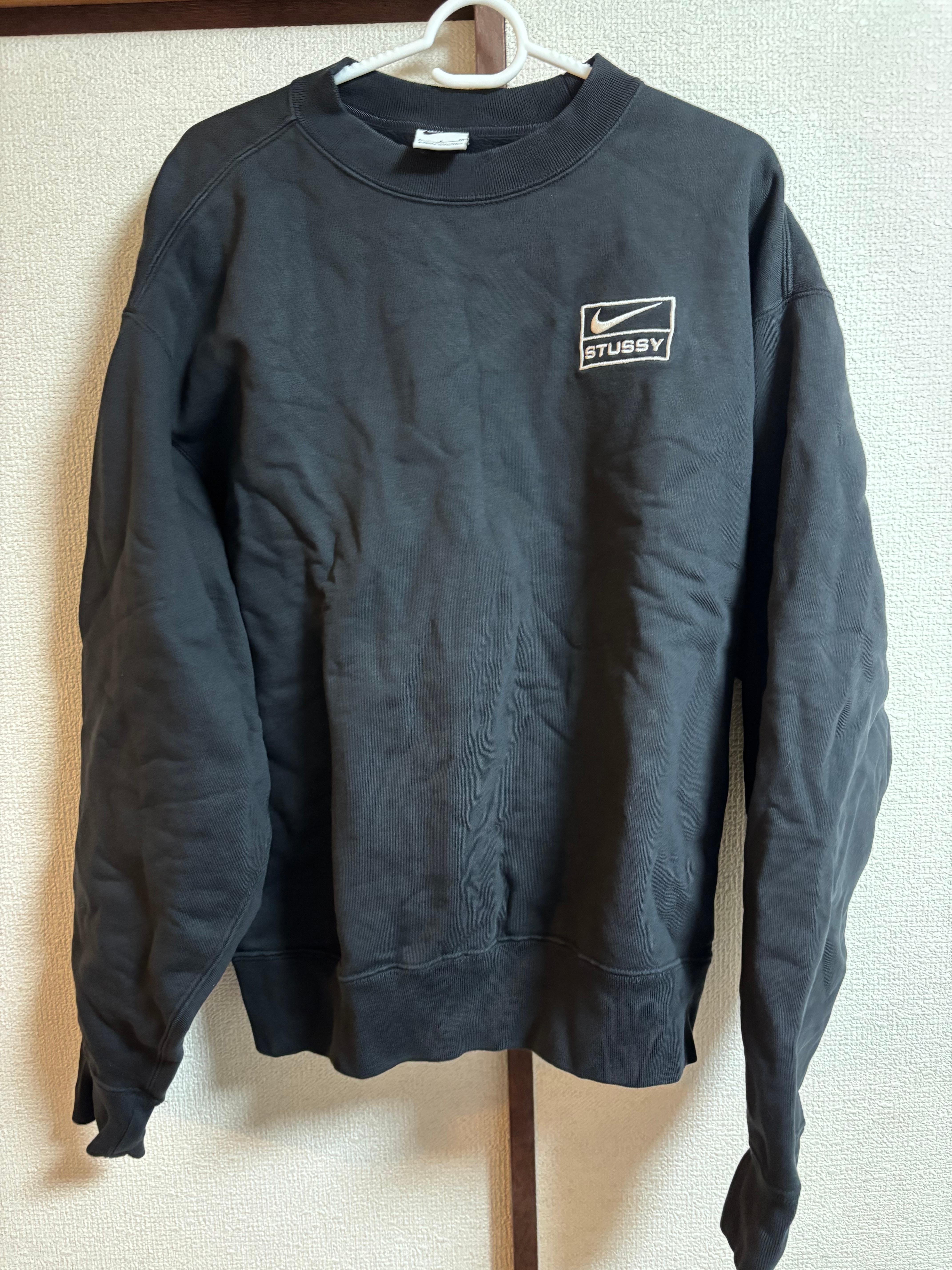 Stussy x Nike Wash Crew (Asia Size) "Black" DO5311-010