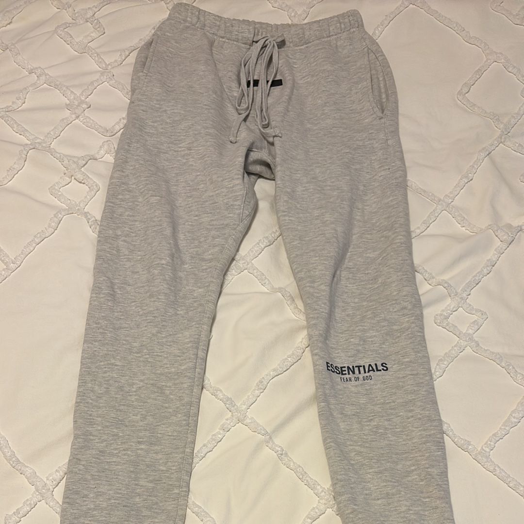 FEAR OF GOD ESSENTIALS SWEATPANT "Light Heather Oatmeal"