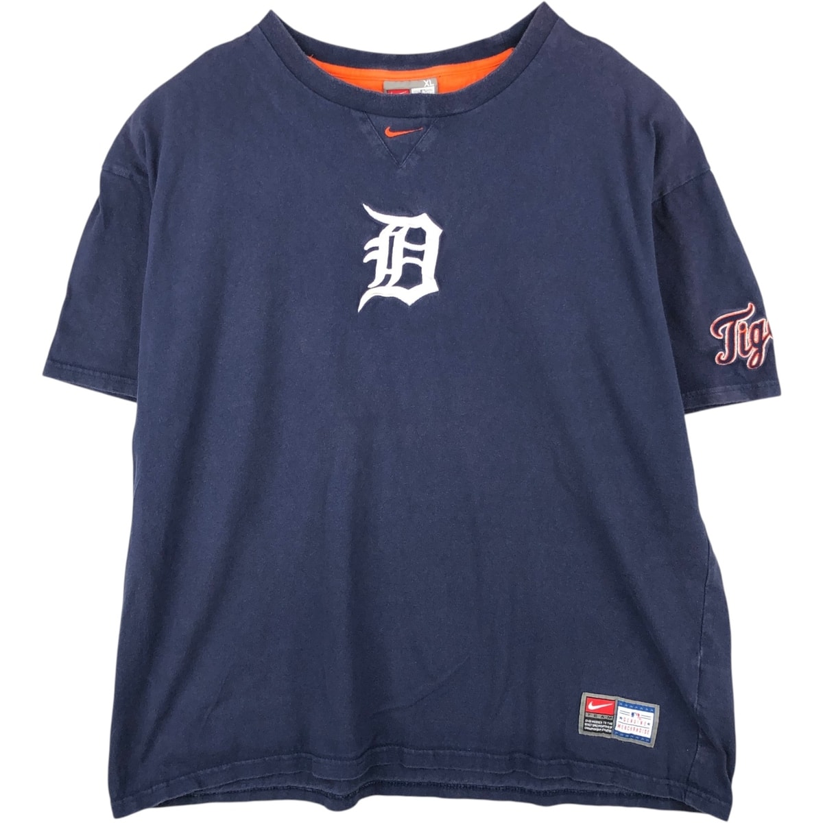 古着 00年代 ナイキ NIKE TEAM MLB DETROIT TIGERS デトロイトタイガース スポーツTシャツ メンズXL相当/eaa621458