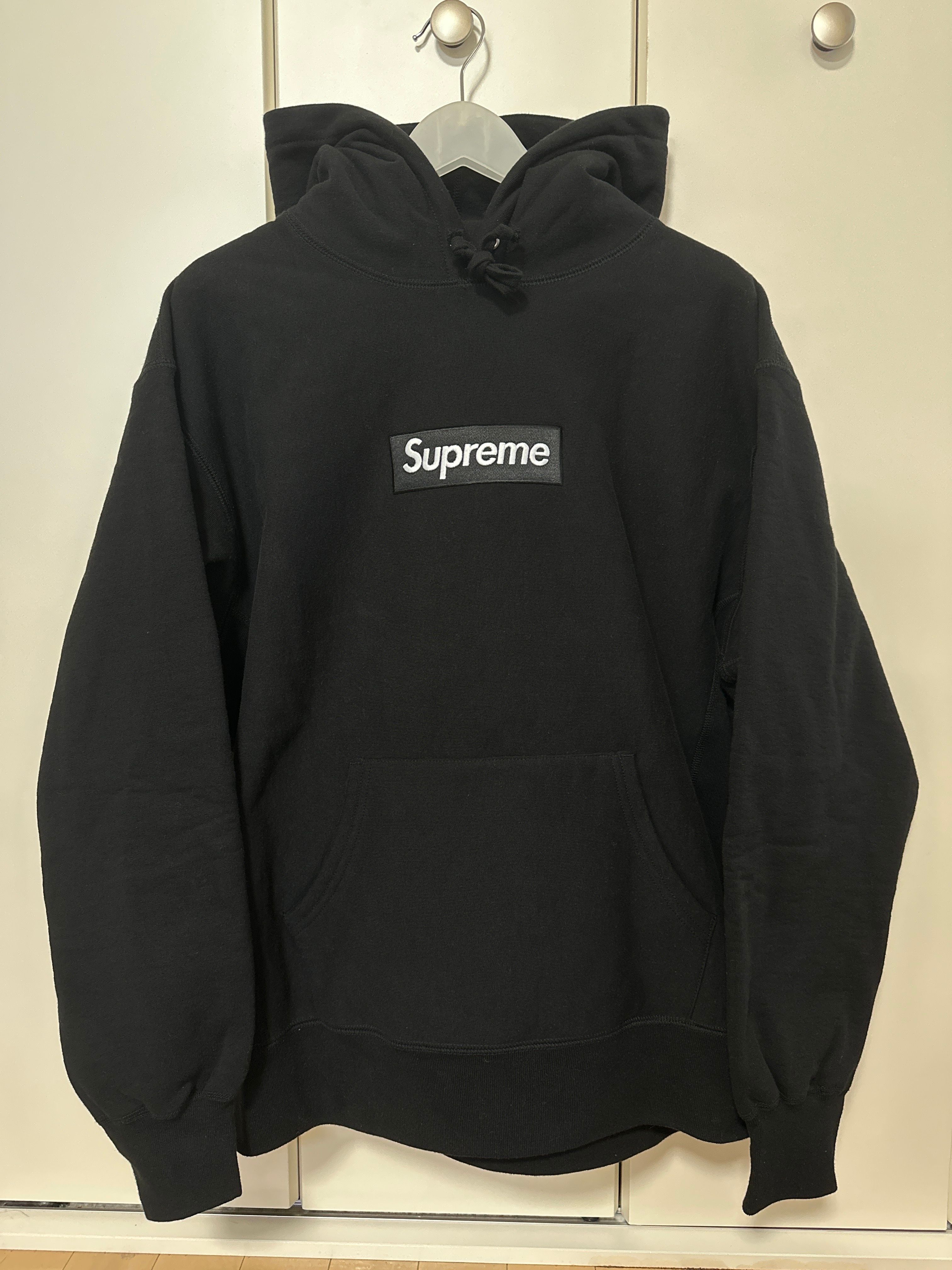 Supreme Box Logo Hooded Sweatshirt "Black" (21FW)