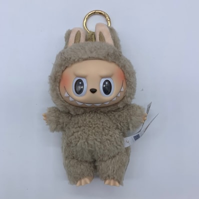 POP MART THE MONSTERS (LABUBU) Exciting Macaron Plush Series TOFFEE