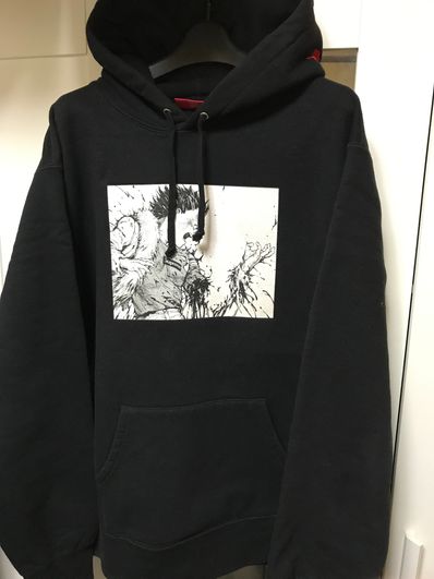 Supreme / AKIRA Arm Hooded Sweatshirt "Black"