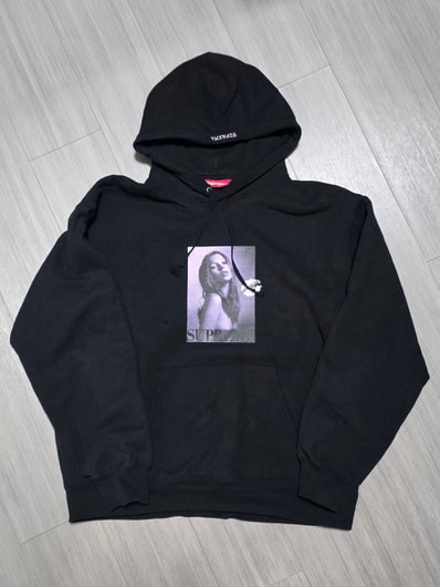 Supreme Kate Moss Hooded Sweatshirt "Black"