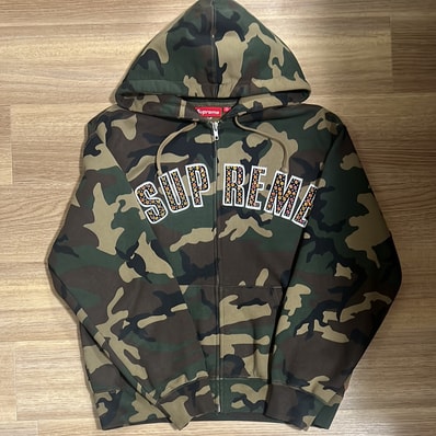 Supreme x B.B. Simon Zip Up Hooded Sweatshirt Supreme x B.B. Simon Zip Up Hooded Sweatshirt
