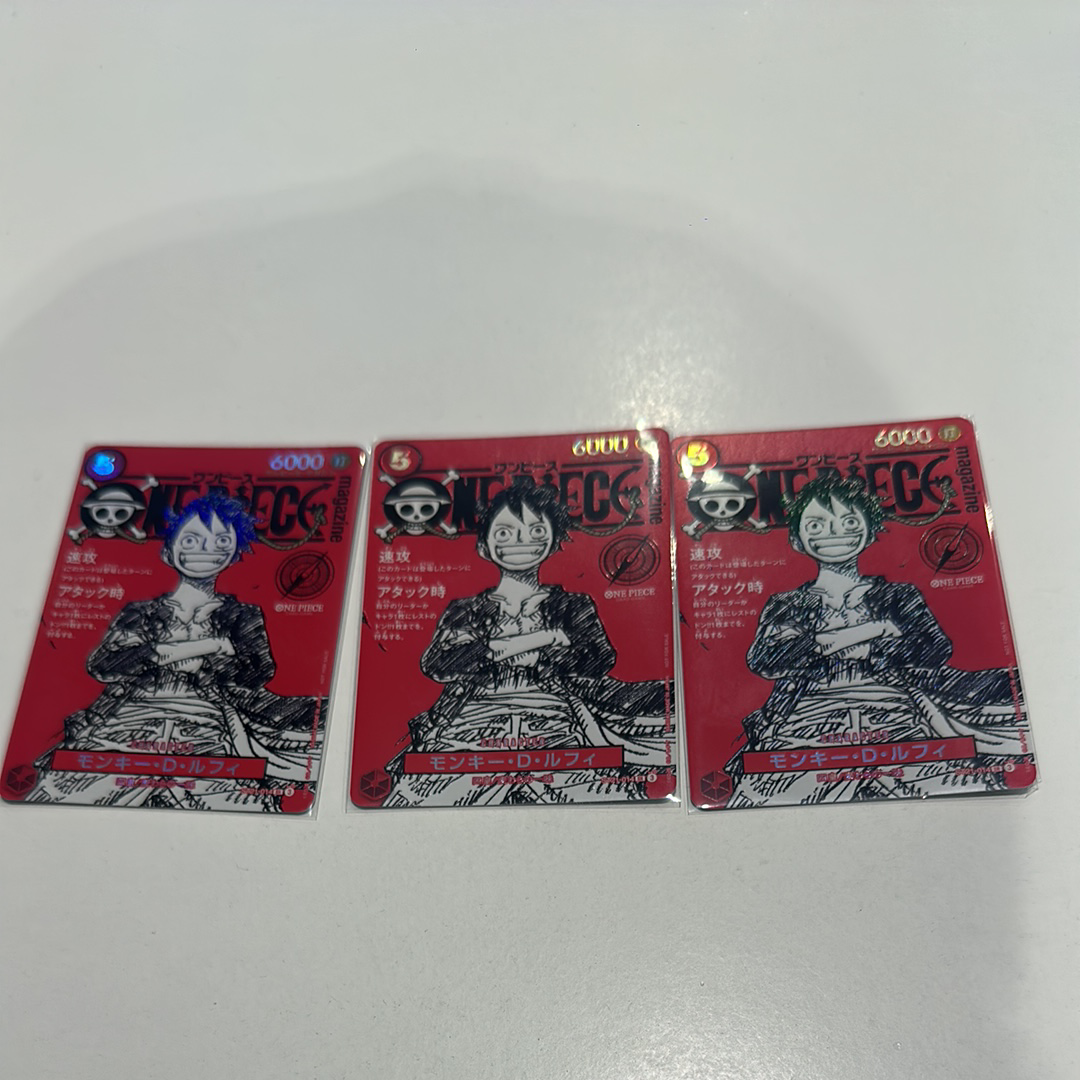 モンキー・D・ルフィ SR [ST21-014](プロモーションカード「ワンピースマガジン 特集 週刊少年ジャンプとワンピース 020」)