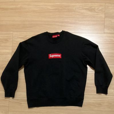 Supreme Box Logo Crewneck "Black" (22FW)