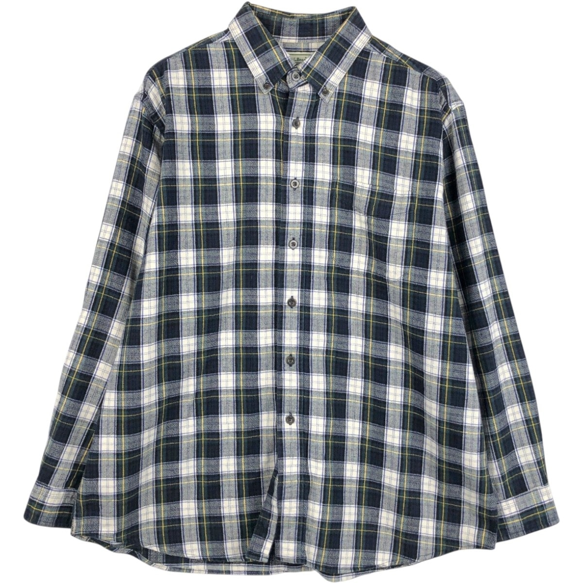 古着 エルエルビーン L.L.Bean 長袖 ボタンダウン フランネルチェックシャツ メンズL相当/eaa675441