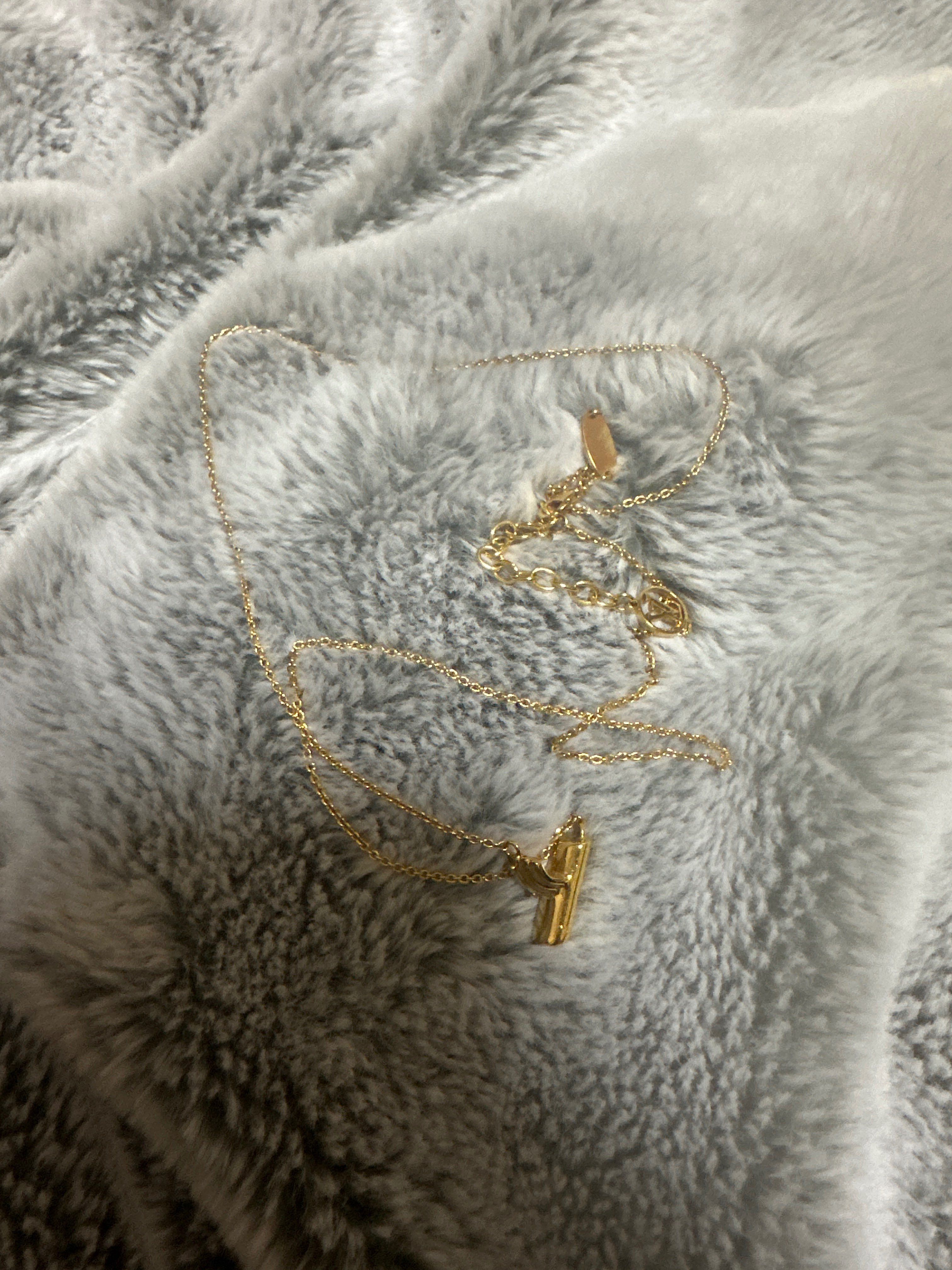 Louis Vuitton LV & Me Necklace Letter Y "Gold"