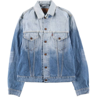 古着 00年代 リーバイス Levi's 70500-0487 ユーロモデル デニムジャケット Gジャン メンズXL相当/eaa599858