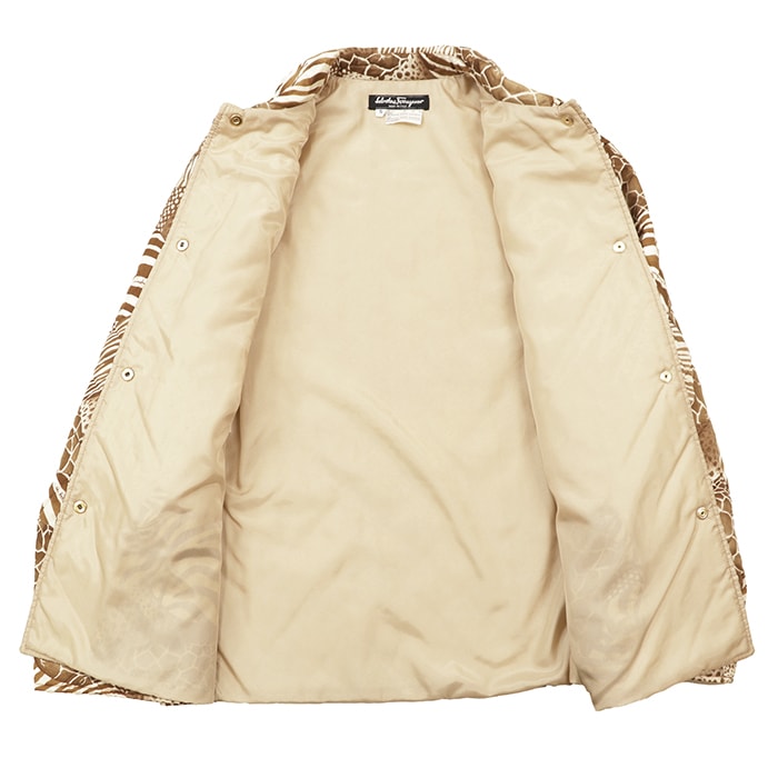 超希少✨XXL相当 サルヴァトーレフェラガモ ジャケット シルク リネン B (目立った傷や汚れなし)】SALE【極美品】Salvatore Ferragamo
