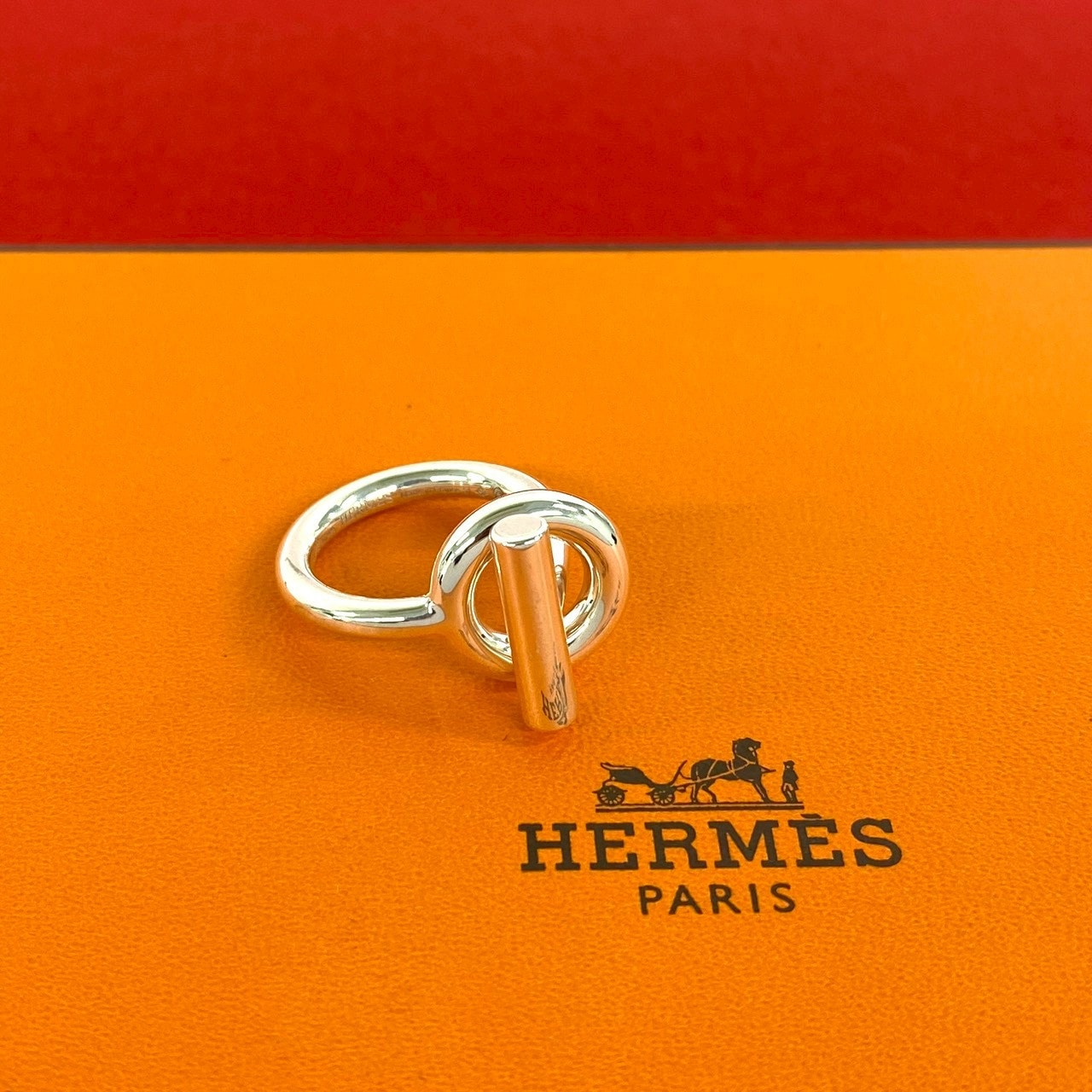 HERMES エルメス エシャペ リング シルバー925 リング・指輪 10.5号 シルバー
 39240