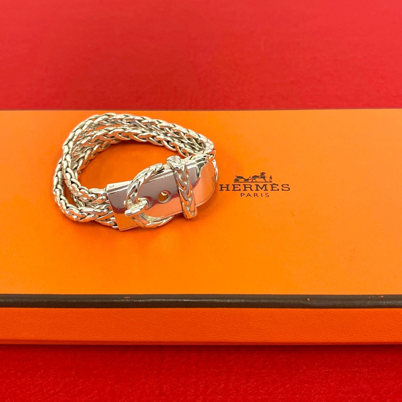 HERMES エルメス ディアンヌ シルバー925 ブレスレット シルバー
 79750