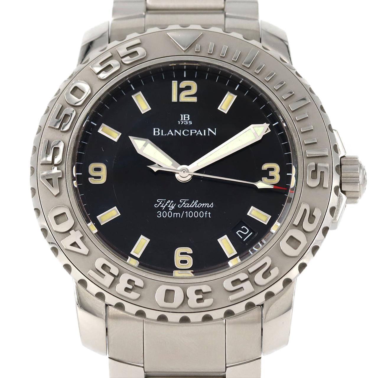 【ノーメンテナンス還元価格】ブランパン トリロジーフィフティファゾムス 2200-1130-71 SS 自動巻