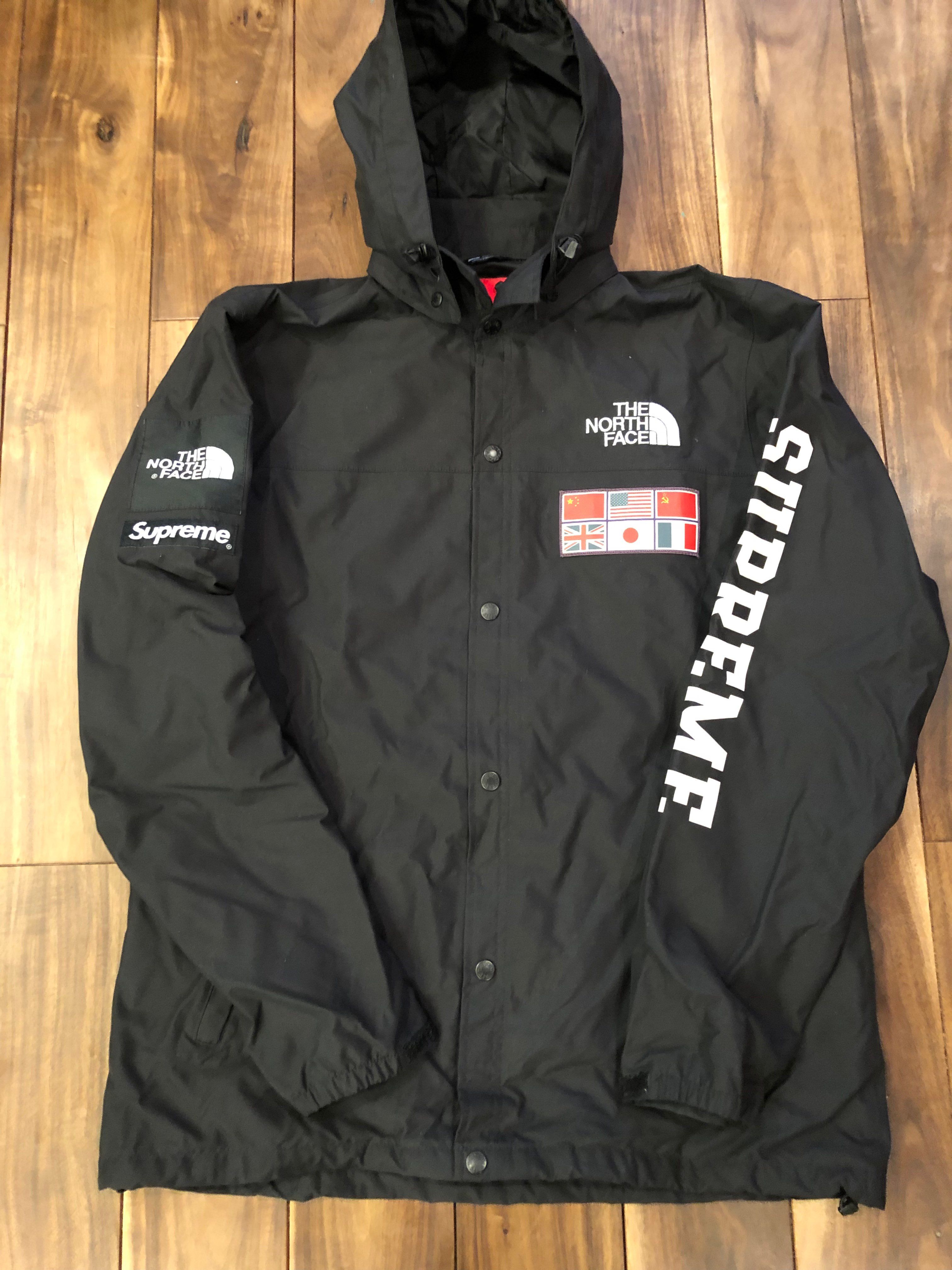 supreme north face expedition coach jkt 