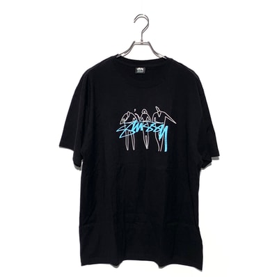 Stussy 3 People Tee "Black"
