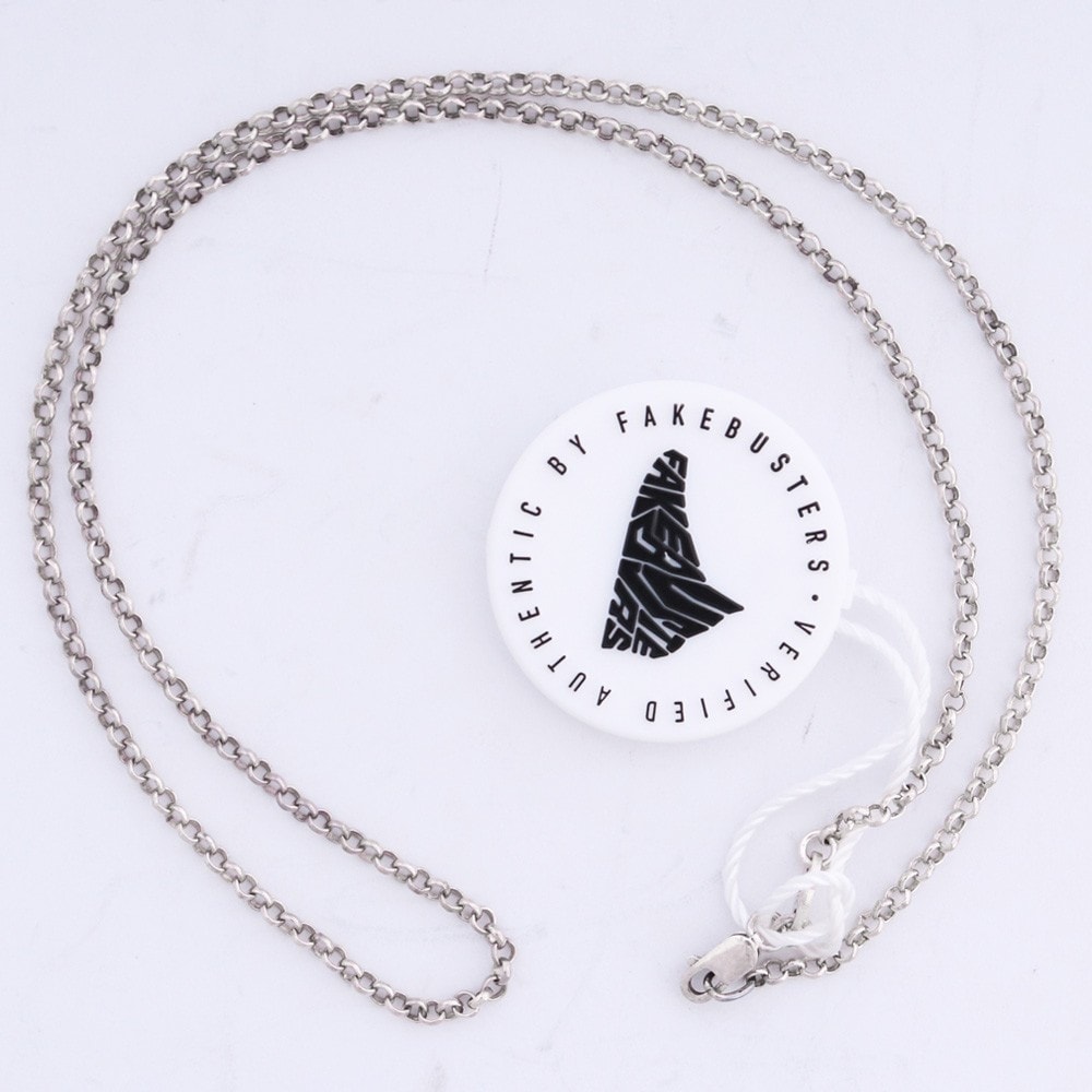 Chrome Hearts Roll Chain Necklace "Silver"