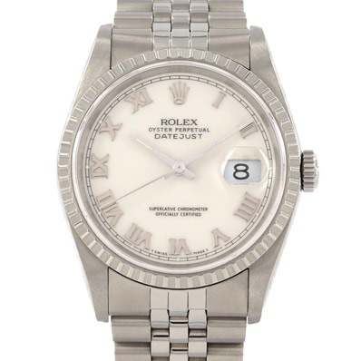 ロレックス デイトジャスト 16220・5 SS 自動巻 L番