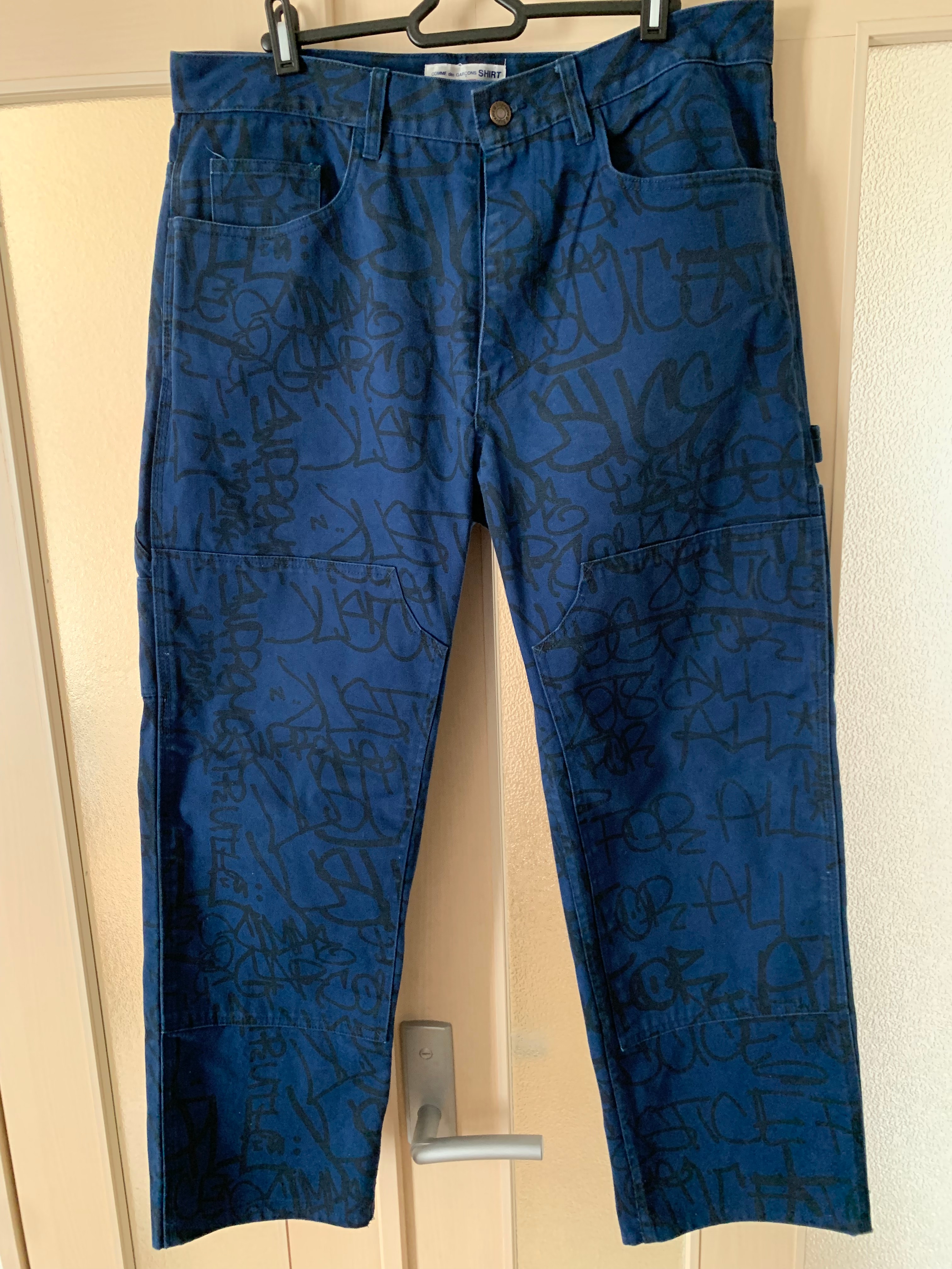 Supreme / Comme des Garçons SHIRT® Canvas Painter Pant "navy"