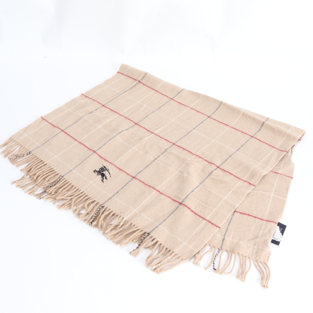 バーバリー チェックマフラー