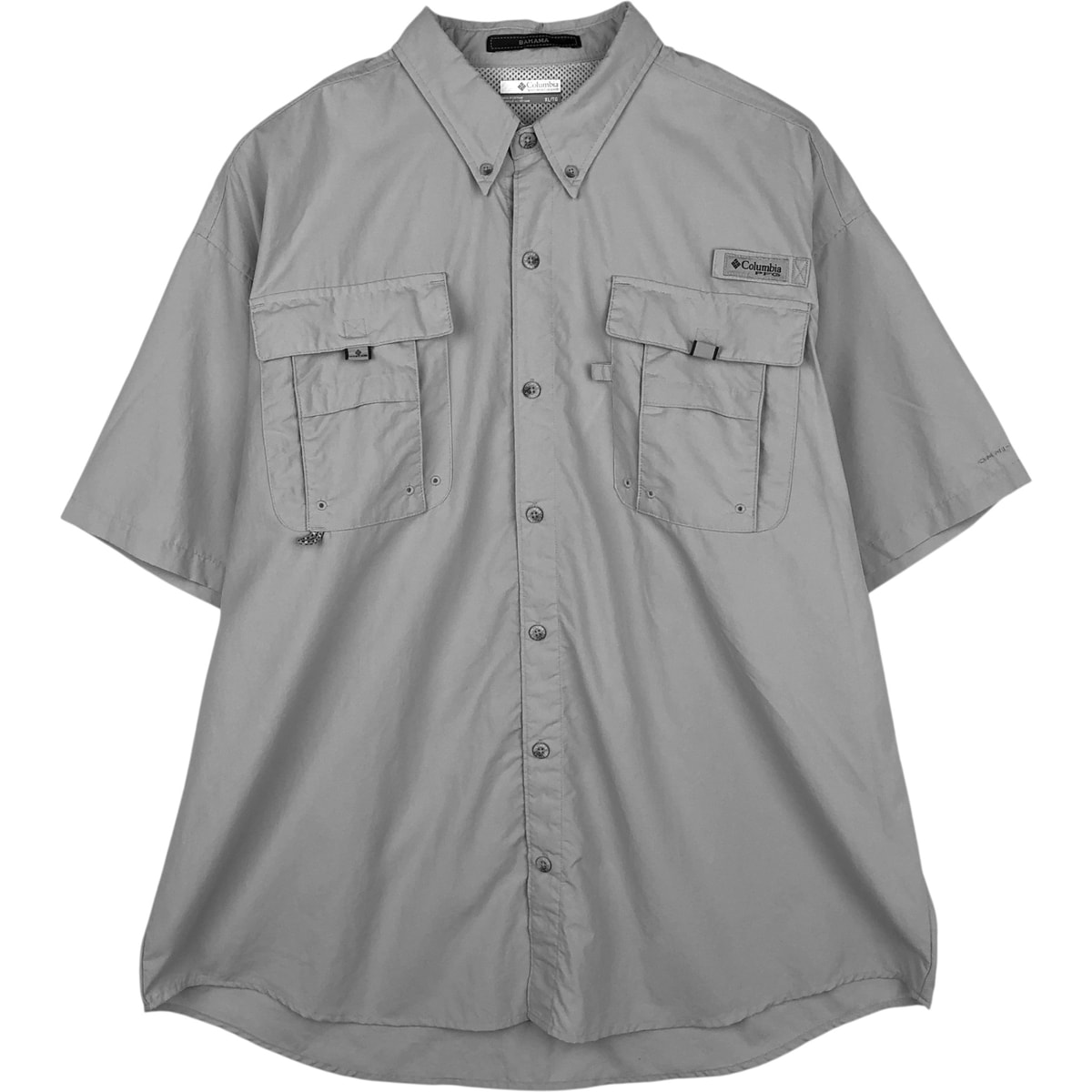 古着 コロンビア Columbia PFG BAHAMA OMNI-SHADE オムニシェイド ボタンダウン 半袖 フィッシングシャツ メンズXL相当/eaa634626