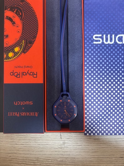Swatch x Audemars Piguet Royal Pop Orenji Hachi "Navy"