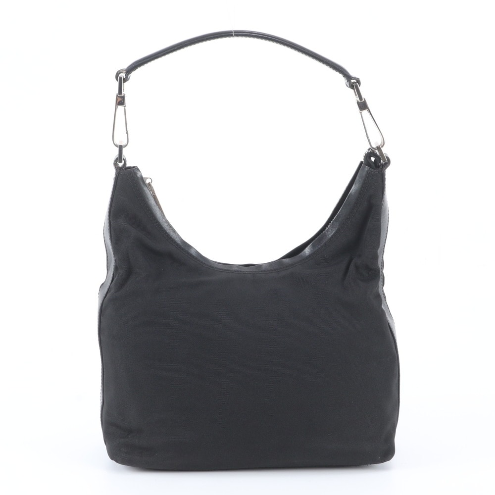 ■美品 グッチ000・0602 ショルダーバッグ レザー×キャンバス