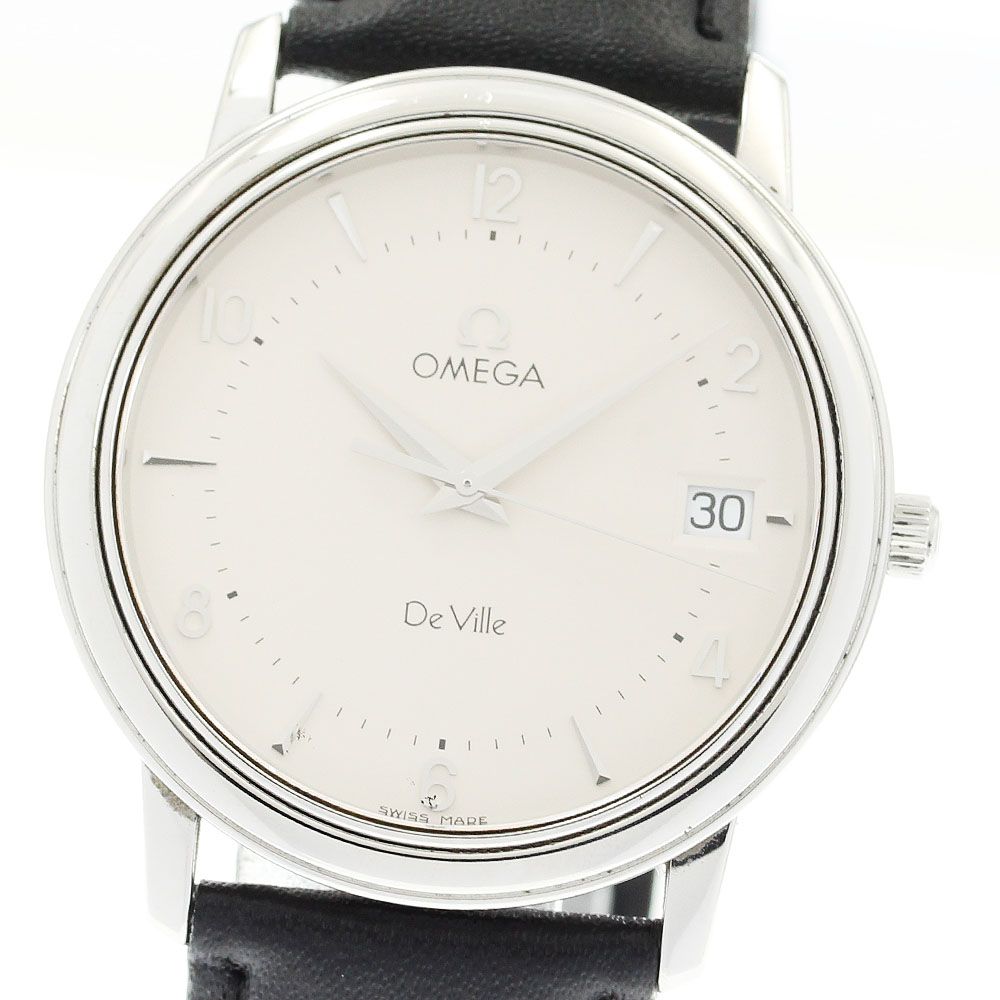 オメガ デビル プレステージ デイト  クォーツ メンズ 【中古】