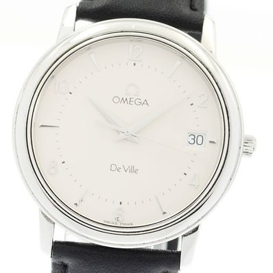 オメガ デビル プレステージ デイト クォーツ メンズ 【中古】